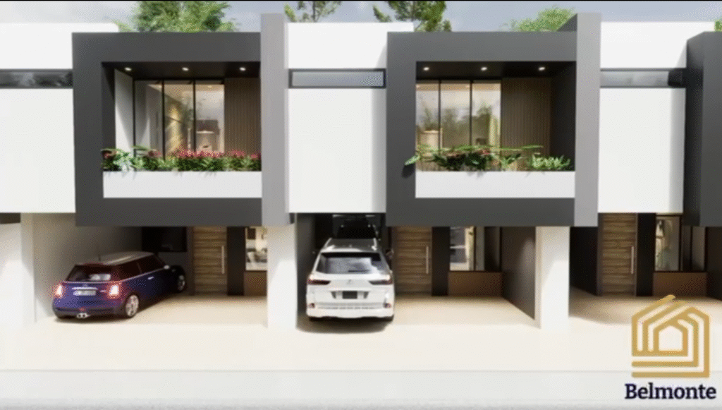 Render fachada casas belmonte