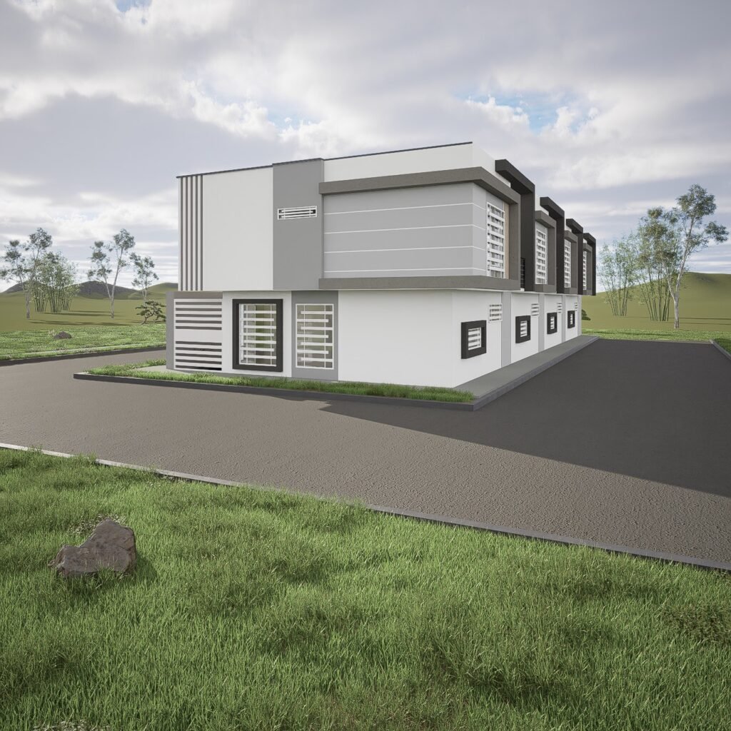 Fachada Lateral san miguel pitalito lotea