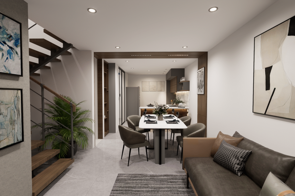 Render sala belmonte condominio lotea pitalito